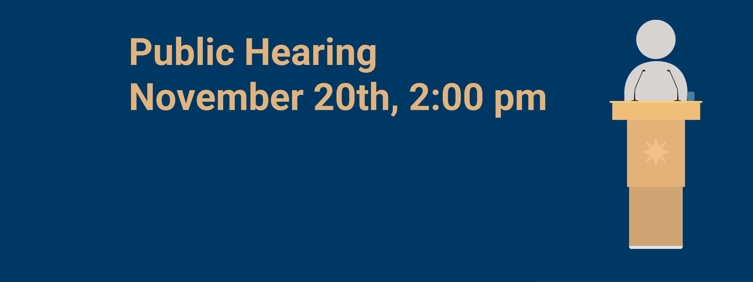 Feature image for Notice of Public Hearing