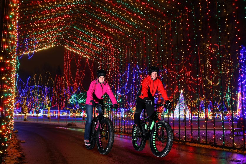 Kiwanis Holiday Lights Bikers, Mankato / Photo Credit: SPX Sports