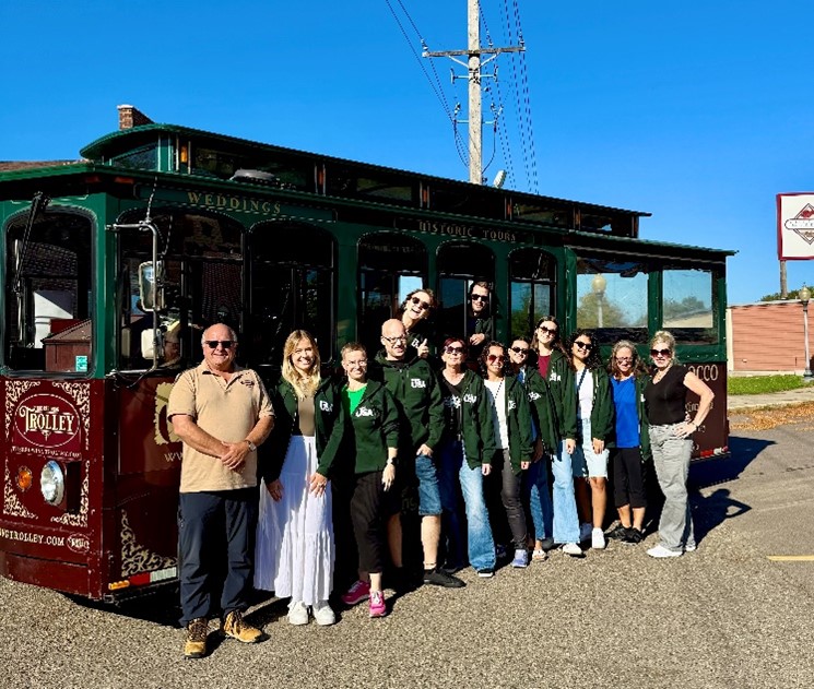 Travel agents from Germany, Austria and Switzerland spent over two days becoming familiar with Minnesota, including a tour of Red Wing on the Red Wing Trolley.