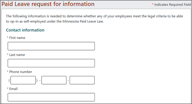 Complete the requested information