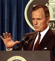 Former President George H.W. Bush