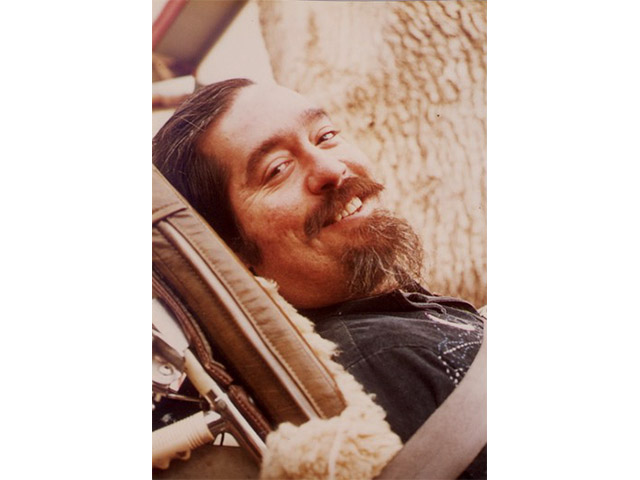 Ed Roberts smiling