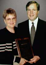 Attorney General Mike Hatch and Council Chair Jackie Mlynarczyk