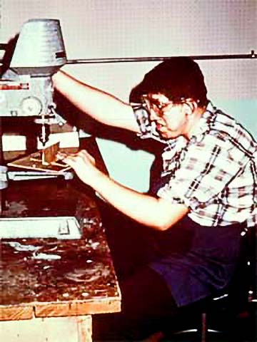 Man working