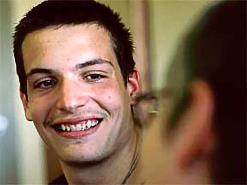 A man smiling