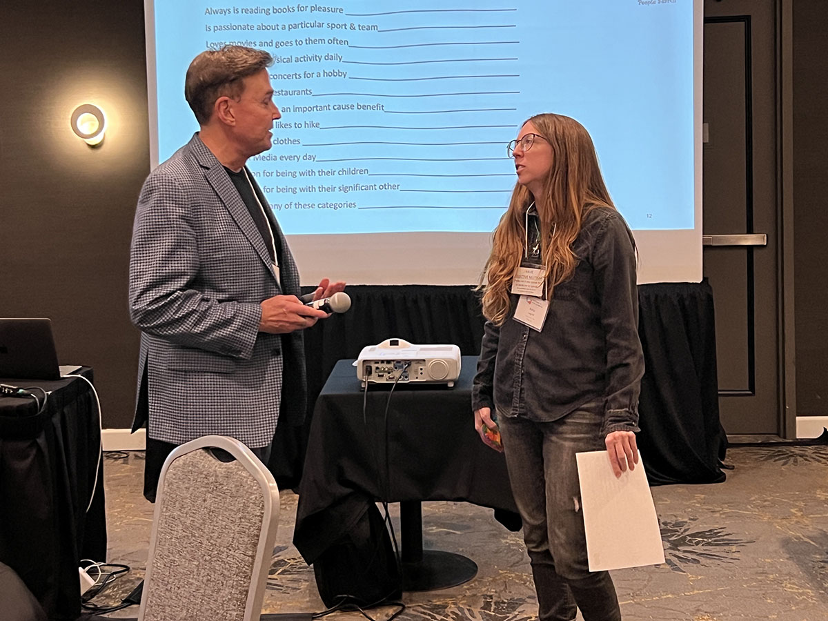 Class 42 October Session – two discussing