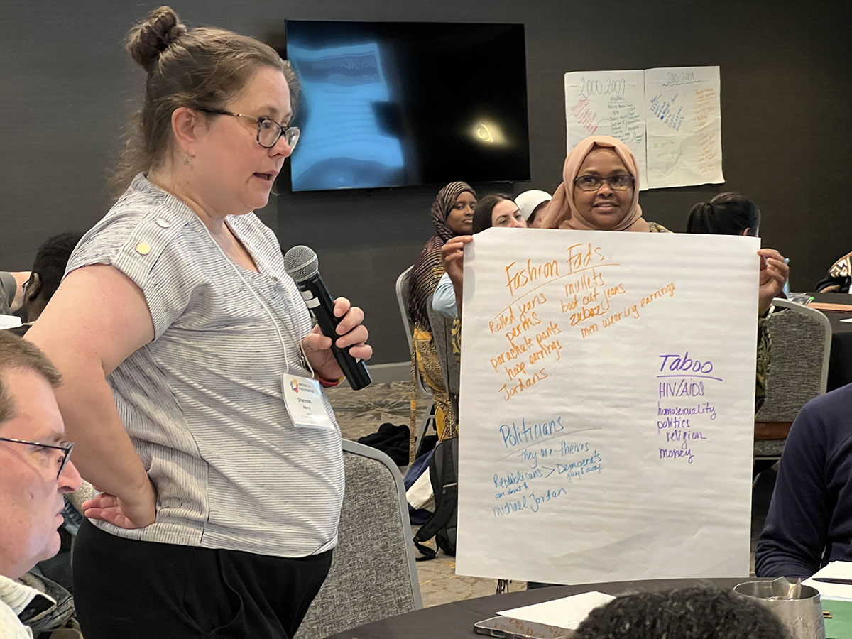 Class 43 November Session participants study poster