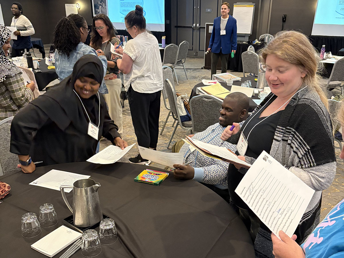 Class 43 October Session - stringing pledges