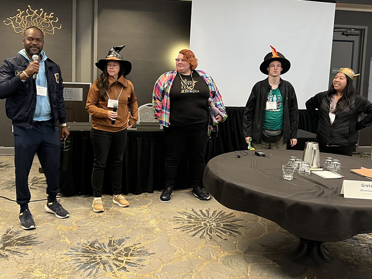 Class 43 room full of participants