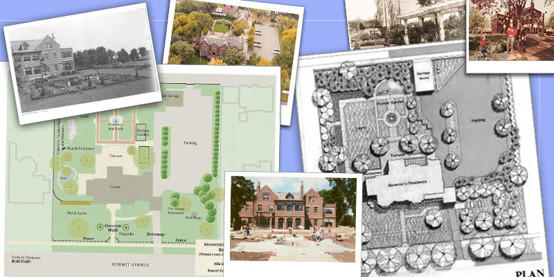 Collection of historic landscape photos and graphics