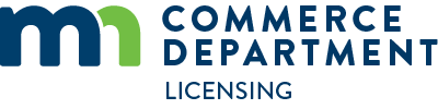 minnesota department of commerce licensing logo