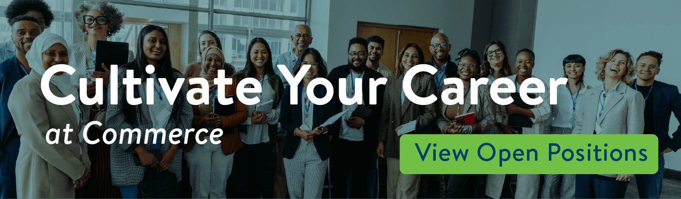 careers at commerce banner careers at commerce banner