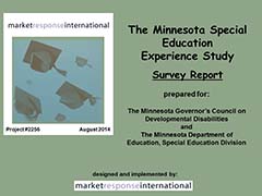 Minnesota Special Education Experience Study 2014